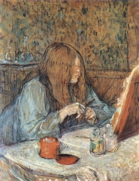  henri - Madame Poupoule en su tocador 1898 Toulouse Lautrec Henri de